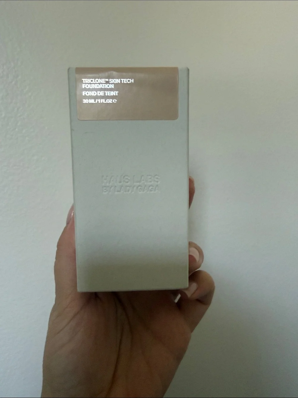 Haus Labs By Lady Gaga Foundation Box in Light Beige and Pale Gray